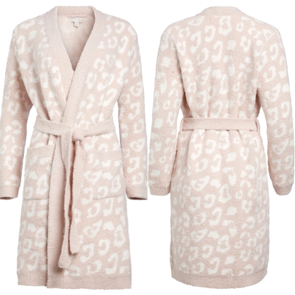 Barefoot Dreams Other - NWT Barefoot Dreams CozyChic Leopard Robe